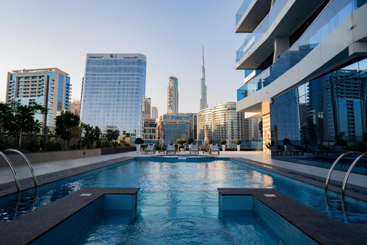 Kasco Homes Waves Tower Business Bay Dubai Buitenkant foto