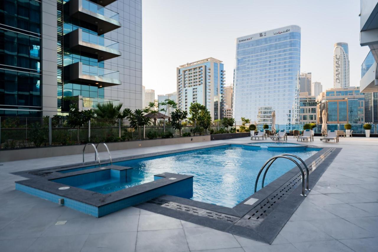 Kasco Homes Waves Tower Business Bay Dubai Buitenkant foto