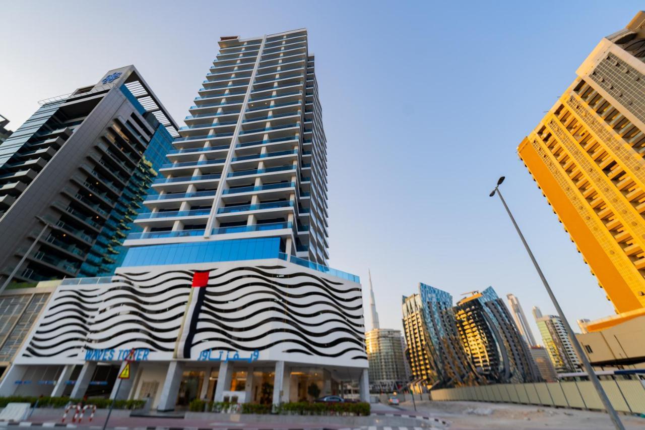 Kasco Homes Waves Tower Business Bay Dubai Buitenkant foto