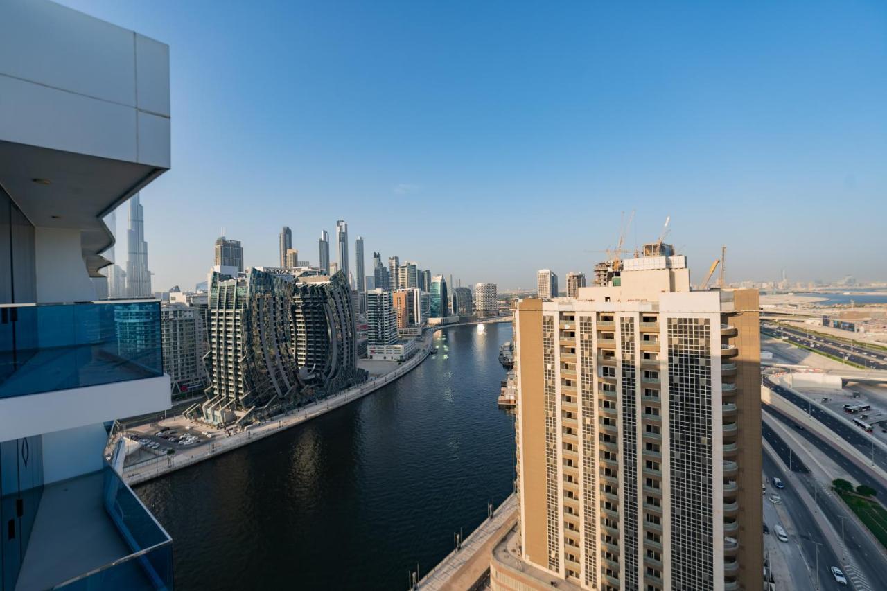 Kasco Homes Waves Tower Business Bay Dubai Buitenkant foto
