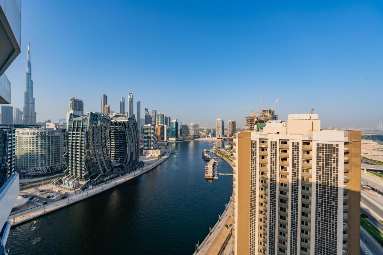 Kasco Homes Waves Tower Business Bay Dubai Buitenkant foto