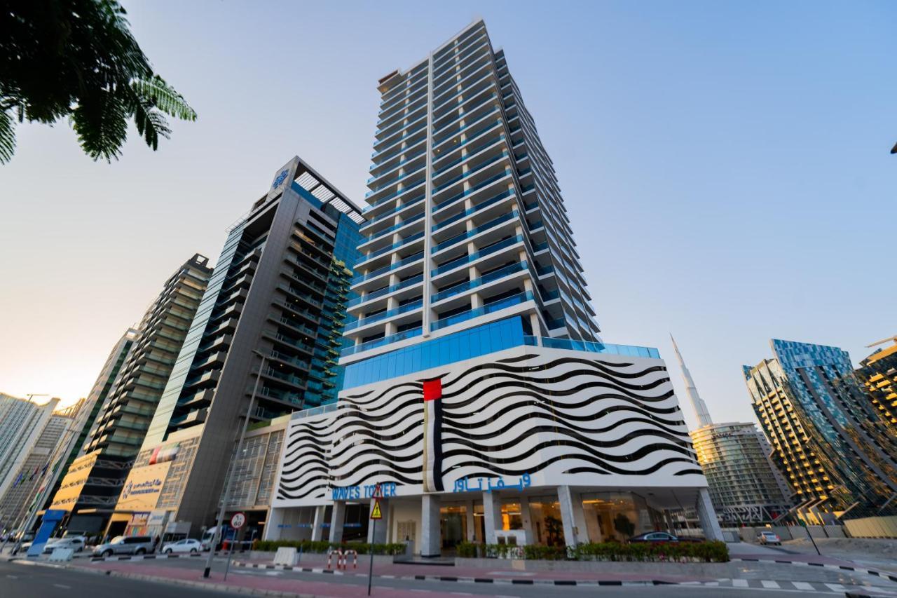 Kasco Homes Waves Tower Business Bay Dubai Buitenkant foto