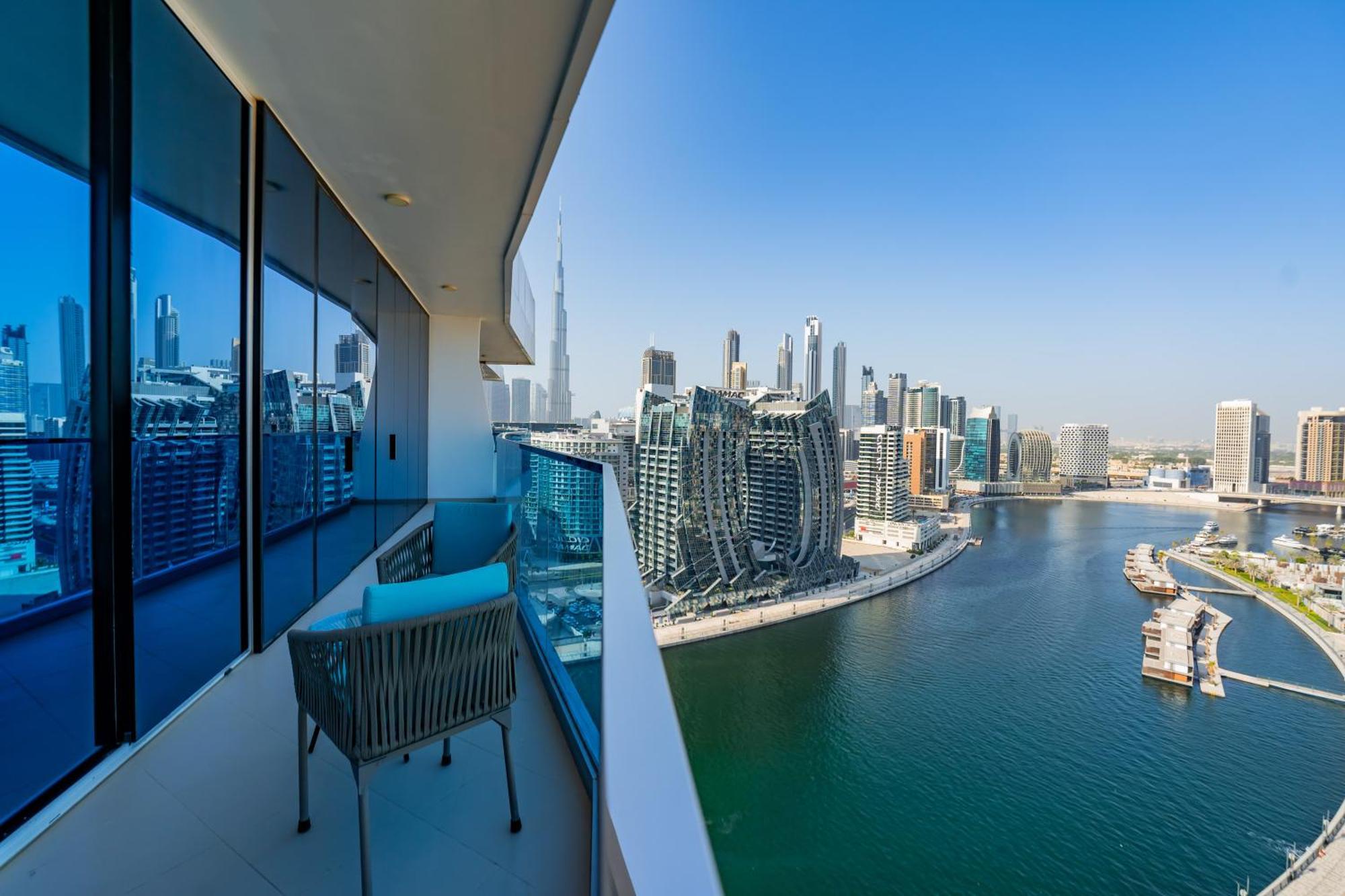 Kasco Homes Waves Tower Business Bay Dubai Buitenkant foto